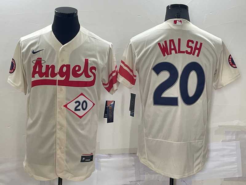Angels 20 Jared Walsh Cream Nike 2022 City Connect Flexbase Jerseys,We sell and wholesale Angels 20 Jared Walsh Cream Nike 2022 City Connect Flexbase Jerseys on line form chian!